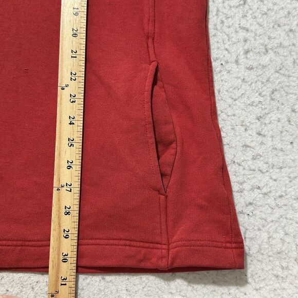 Vintage Nike Air Jordan Men's Large Pullover Red Hoodie Jumpman Logo Y2K Retro - Picture 12 of 14